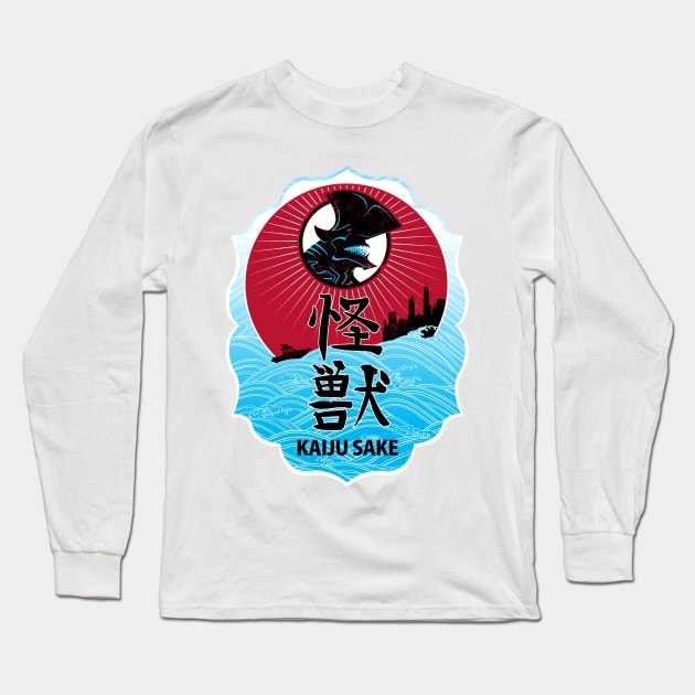 Kaiju Sake Long Sleeve T-Shirt by zerobriant